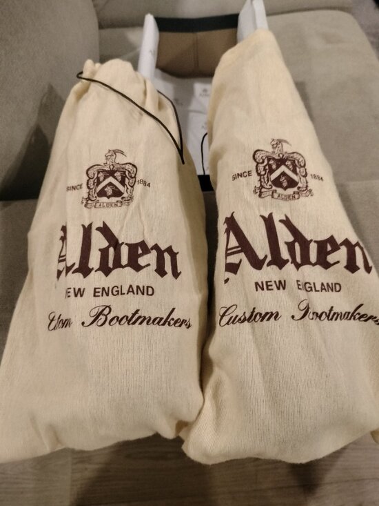 Alden 941 C size 10 1/2D designer luxury shoes Made in USA Alden of New England main image 11
